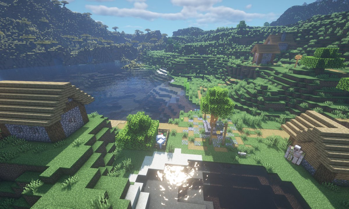 kwon_full's tweet photo. MODまわり見直しついでに、1.18.1でのシェーダーの具合を確認・・
BSLv7、BSLv8、Complementary Shaders、SEUS Renewedの順です。
BLSを好んで使うけど、Complememtaryのバニラっぽさも見やすくていいな・・
#minecraft #マイクラ #CavesAndCliffsPart2 #ShaderPacks https://t.co/6Dp3HqGUfQ
