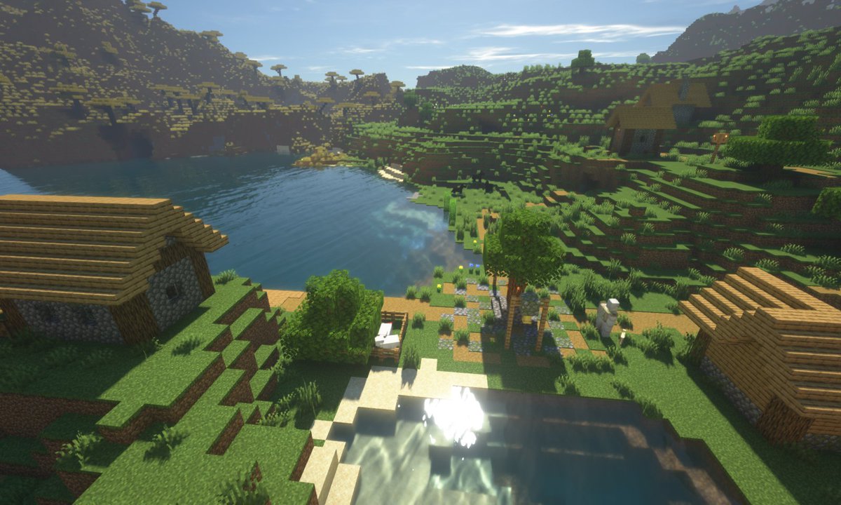 kwon_full's tweet photo. MODまわり見直しついでに、1.18.1でのシェーダーの具合を確認・・
BSLv7、BSLv8、Complementary Shaders、SEUS Renewedの順です。
BLSを好んで使うけど、Complememtaryのバニラっぽさも見やすくていいな・・
#minecraft #マイクラ #CavesAndCliffsPart2 #ShaderPacks https://t.co/6Dp3HqGUfQ