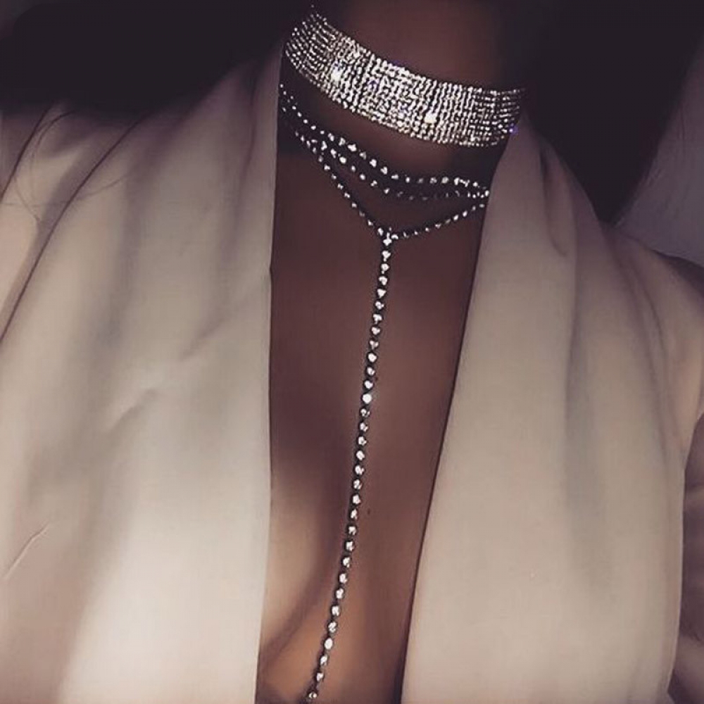 NomadeJewels's tweet photo. #accessories #necklace Crystal Multilayer Choker Necklaces https://t.co/3TTYEfnnxy https://t.co/yFbI8pMLAF