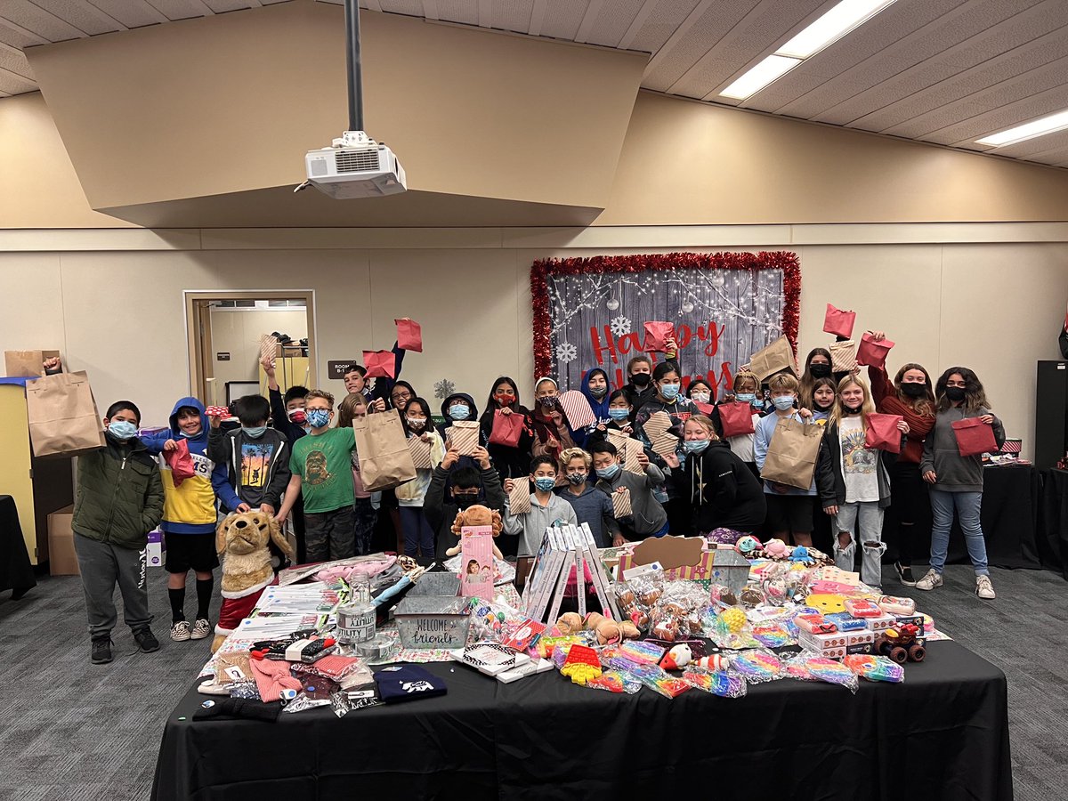 OkaWolfpack's tweet photo. Our Holiday Gift Shop was a huge success. The kids were beyond excited to shop for their family and friends. A huge THANK YOU goes out to our amazing parent volunteers for putting this together. #okawolfpack ♥️🎁 https://t.co/sLyRaonJlR