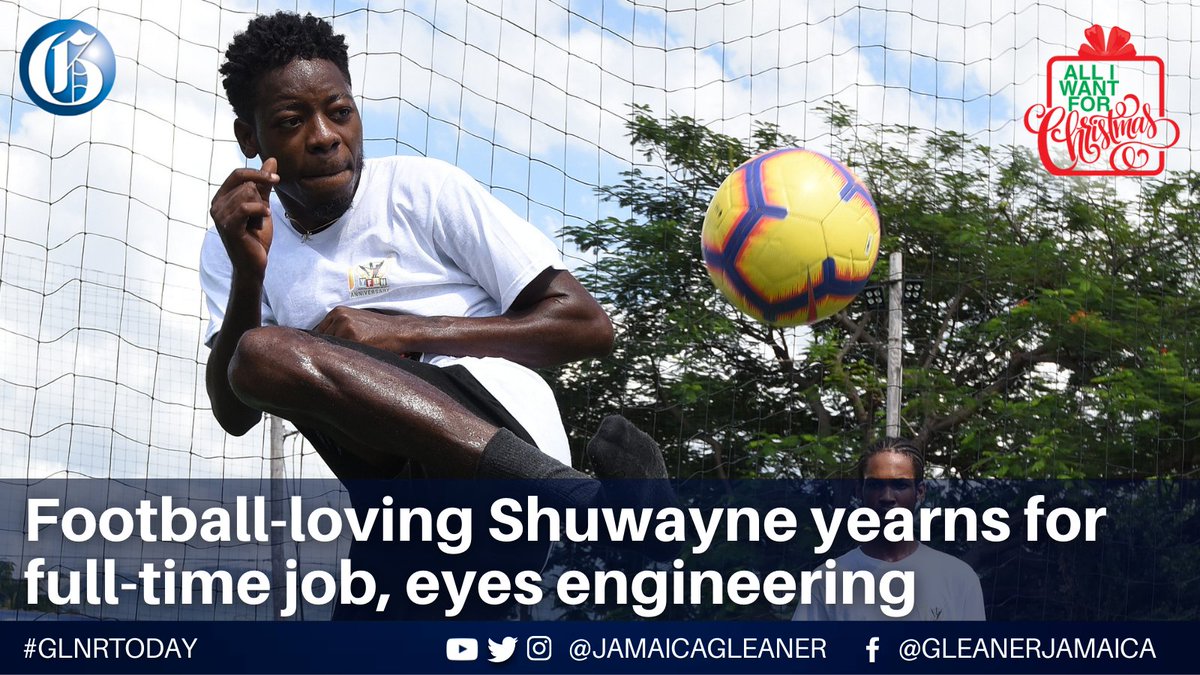 Twenty-eight-year-old Shuwayne Miller of Arnett Gardens in St Andrew has one wish for Christmas: to become employed on a full-time basis.

Read more: jamaica-gleaner.com/article/lead-s… #GLNRToday