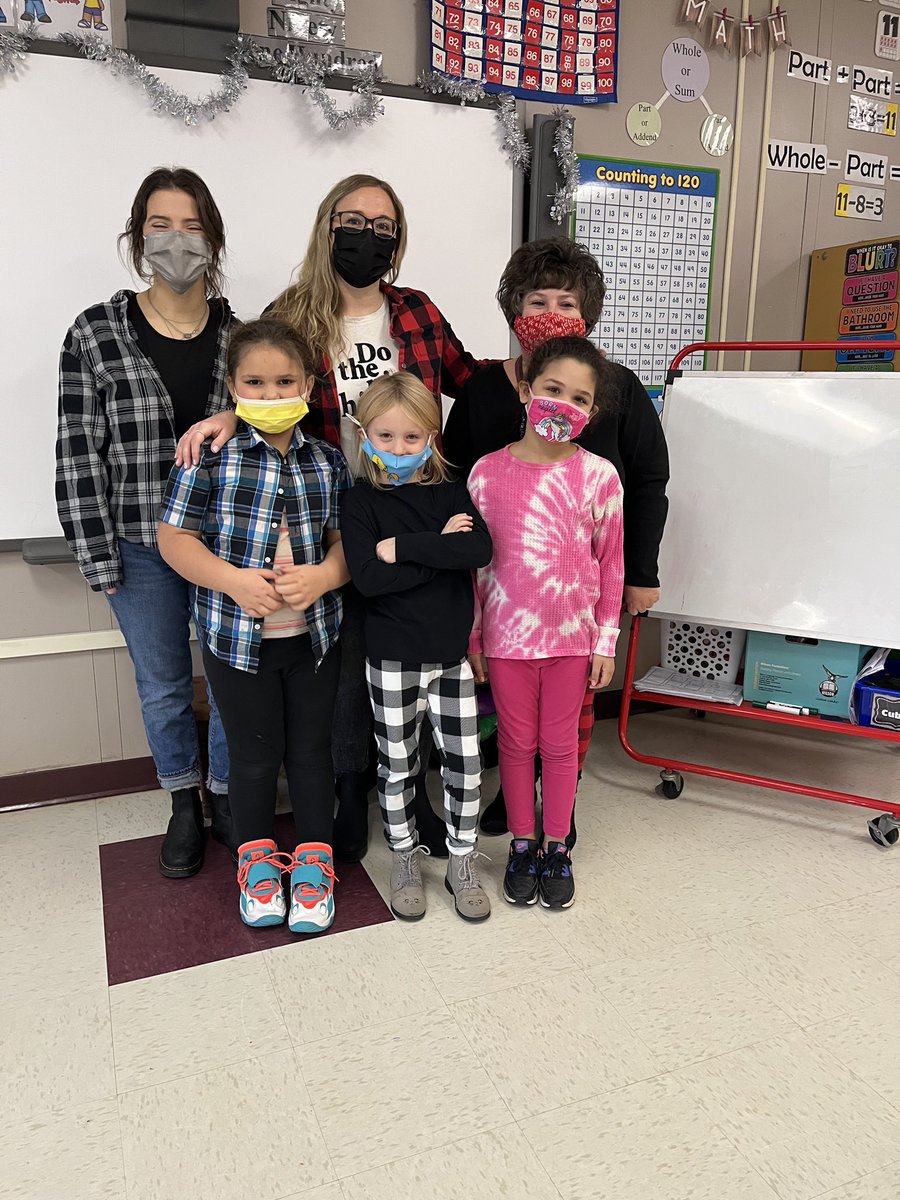 TurnpikeES's tweet photo. Flannel Friday in full swing at TES! https://t.co/uDrJBUeeT1
