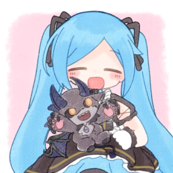 #イオリの森美術館 
#でびるさまにささげるえ 