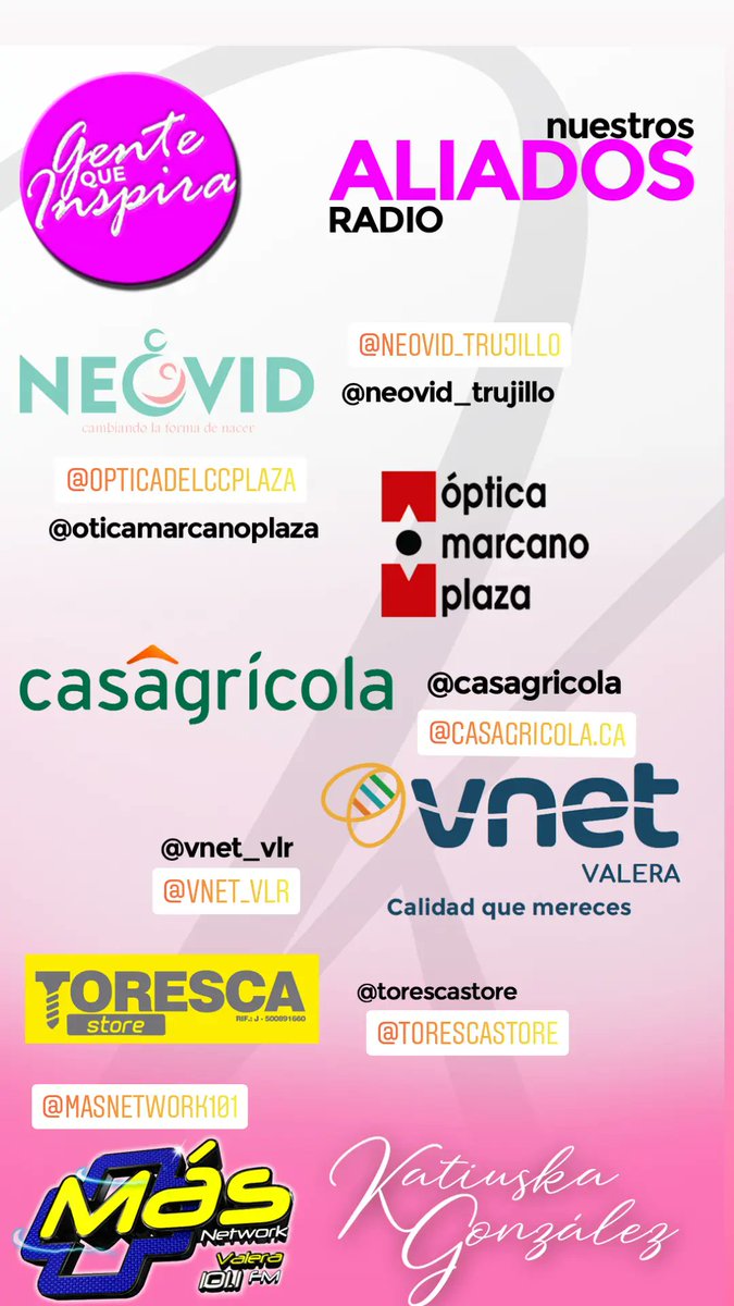 Katiuska_gonz's tweet photo. Mañana en #GenteQueInspira @masnetwork101 me acompañará una linda jovencita, que se ha convertido en una destacada deportista ella es nada más y nada menos que @camila188bmx
#GenteQueInspira un programa que llega bajo:
Producción de @jlfernandez24 https://t.co/IQgXJOepAu