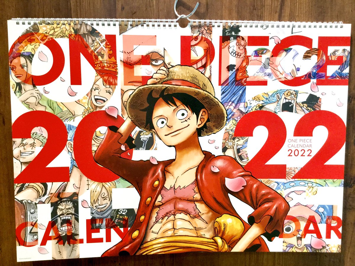 新商品】原画商品 『ONE PIECE』コミックカレンダー2022 (特製