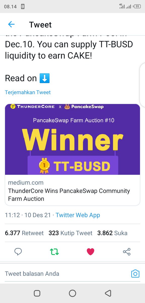 izzyrossi46's tweet photo. @ThunderProtocol @PancakeSwap Wow https://t.co/fIX7MjPGoS