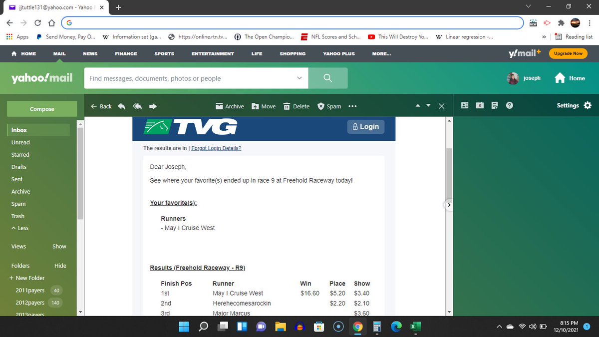 jjtuttle1216's tweet image. Two winning bets from two completely different venues = #PSMPOWER - tuttlemathwins.games - #HorseRacing #HorseRacingTips #harnessracing #WinWithUs - Blog: tuttlesh1214.wordpress.com/blog/