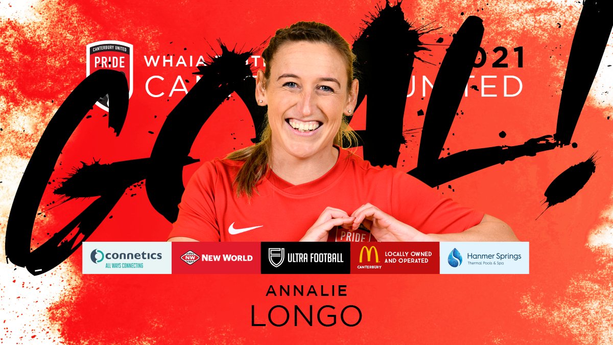 CanterburyUtd's tweet photo. GOAL | 63' 

Annalie Longo pulls one back for the Pride!

5-3 to Southern.

#PlayWithPride #CU21 #SUvsCU https://t.co/1eHeFT94td