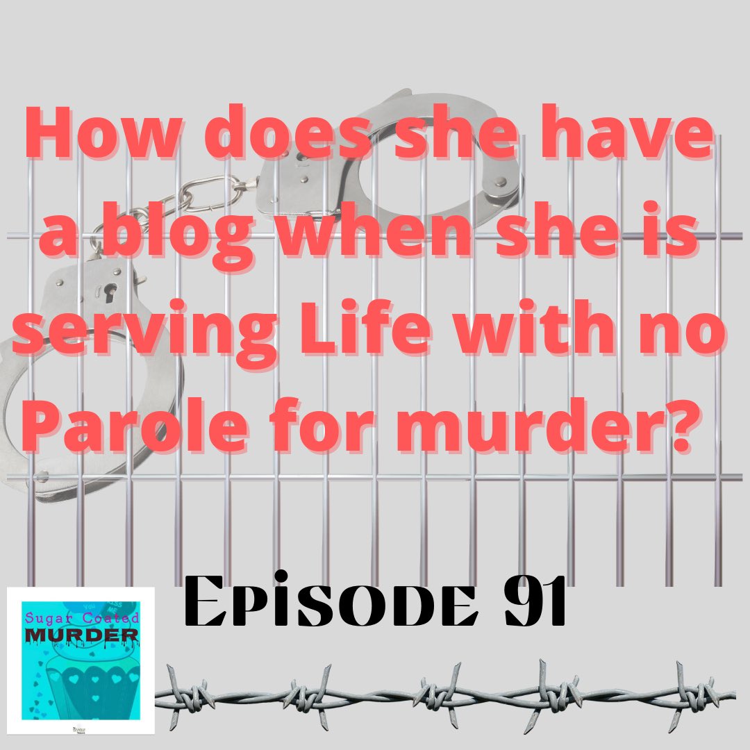 Tune in to Episode 91 to hear which privileged prisoner this is. 
Our podcast can be heard any any major listening app. 
#prisonlife #blogger #sugarcoatedmurderpodcast #truecrimepodcast #karendevanie #annevarner