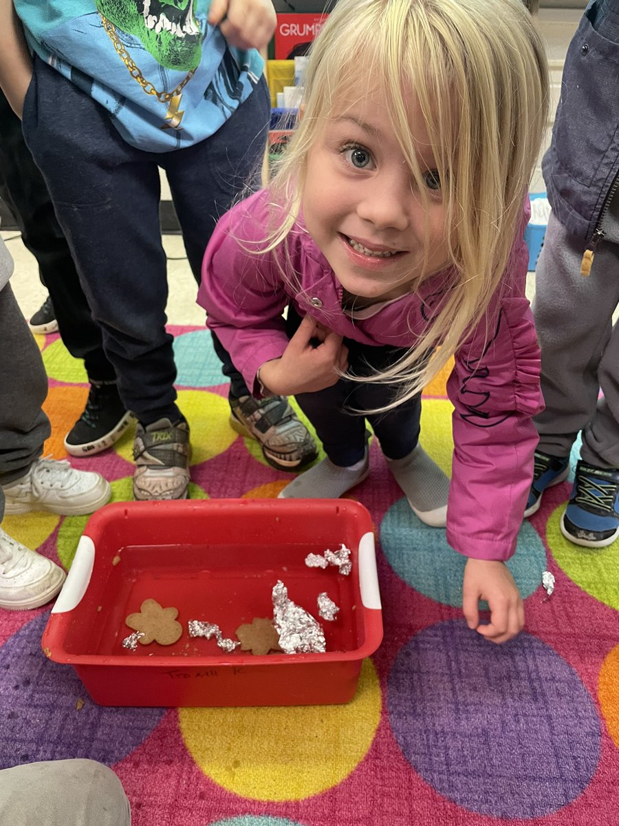kcappsm's tweet photo. We have been comparing and contrasting the adventures of the gingerbread man. Let’s see if we can help the gingerbread get away from the fox. Boat building. #stem @JohnstonJags @CherokeeSchools https://t.co/xN9IpTtDhR