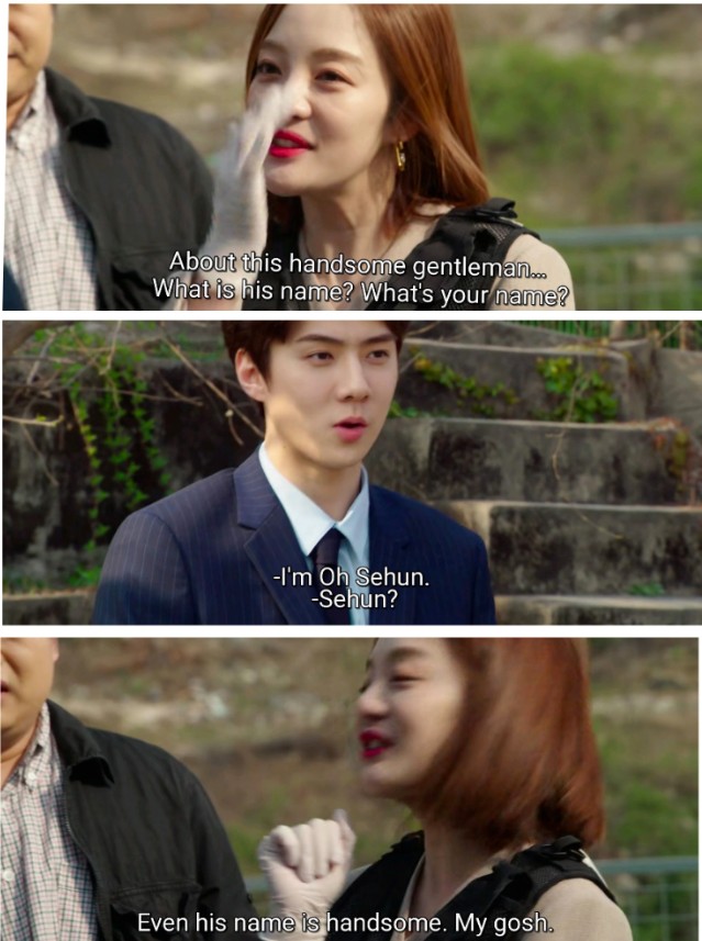 LeidyG17's tweet photo. Hwang Bo-ra coqueteando con #Sehun, 🤣🤣 no sé si hoy solo yo pero me encanta como actúa está mujer también me hace reír mucho. #Busted3 #BustedNetflix https://t.co/FzU5UU6bas