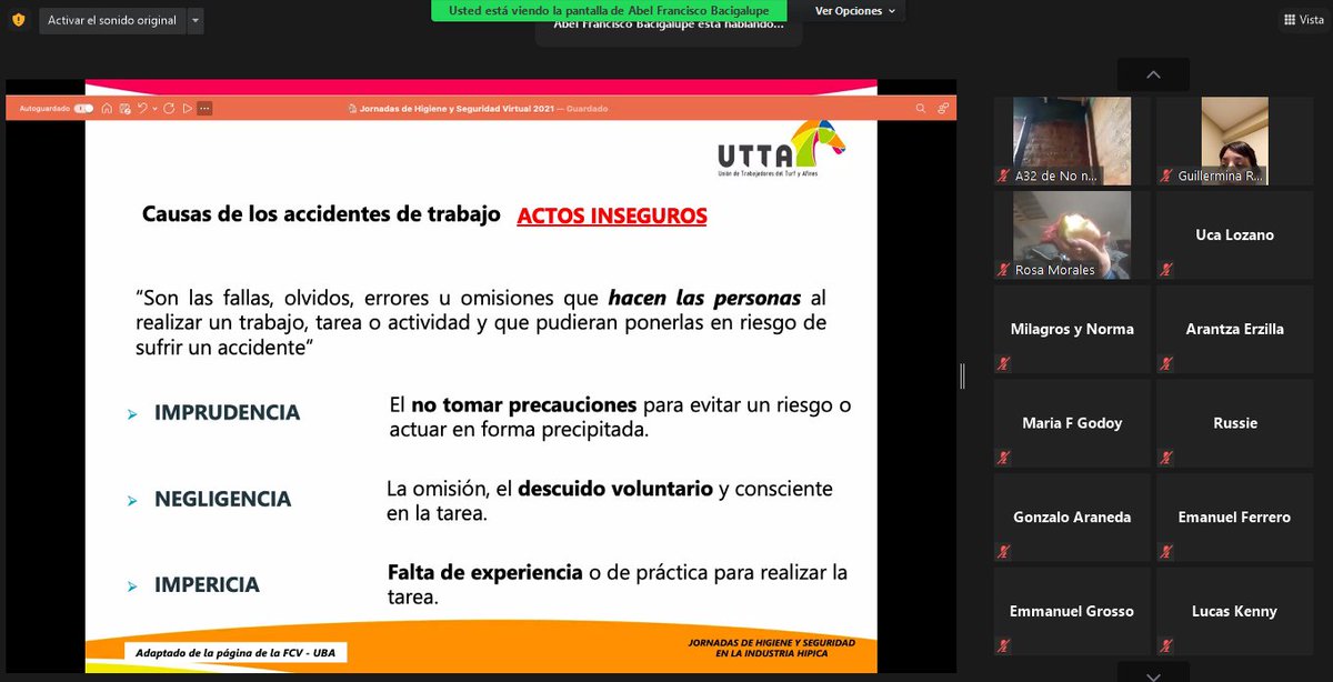 cpulgar28's tweet photo. Higiene y seguridad, ejes del apasionante fin de ciclo
El médico veterinario Abel Bacigalupe disertó en una nueva jornada de capacitación de la UTTA, que estuvo enfocada en el concepto de bioseguridad en la industria hípica. https://t.co/7ihGbBGvj2
#DeTurfUnPoco https://t.co/bEiZ1srtgI