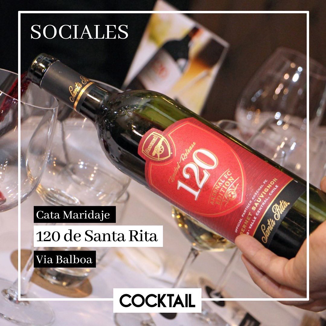 cocktailrevista's tweet photo. Asistimos a una cata maridaje en Via Balboa, donde degustamos de los vinos 120 de Santa Rita y un ambiente espectacular. 📸
#ViaBalboa #SantaRita #Vinos #Bebidas #CataMaridaje https://t.co/MiNGG7ambO