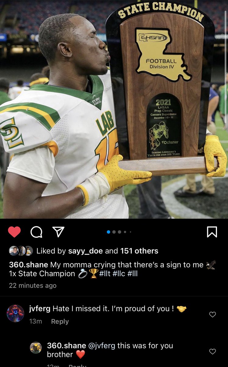 JVFerg's tweet photo. Congrats to the guys. #SouthernLab 🔥🔥 https://t.co/Ry3xxehRCD