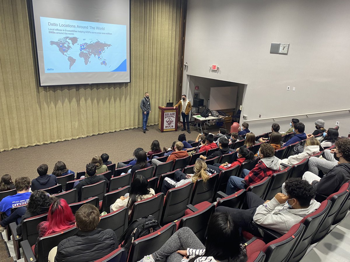MrMilonas's tweet photo. Huge thank you to alumni @LouisDiorio and @cris_sohappy for coming in and sharing their experiences with the current AOIT group. It was an amazing talk and we are so proud of what you have accomplished. Thank you so much! @rbrhs #rbraoit #onceabucalwaysabuc https://t.co/W5FSw1Ck7a
