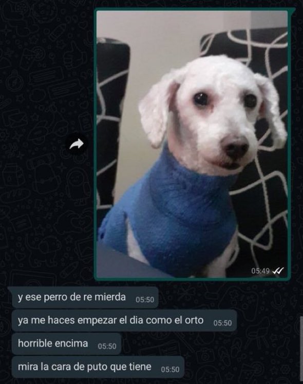 Yo cuando estoy enojado y me hablan.