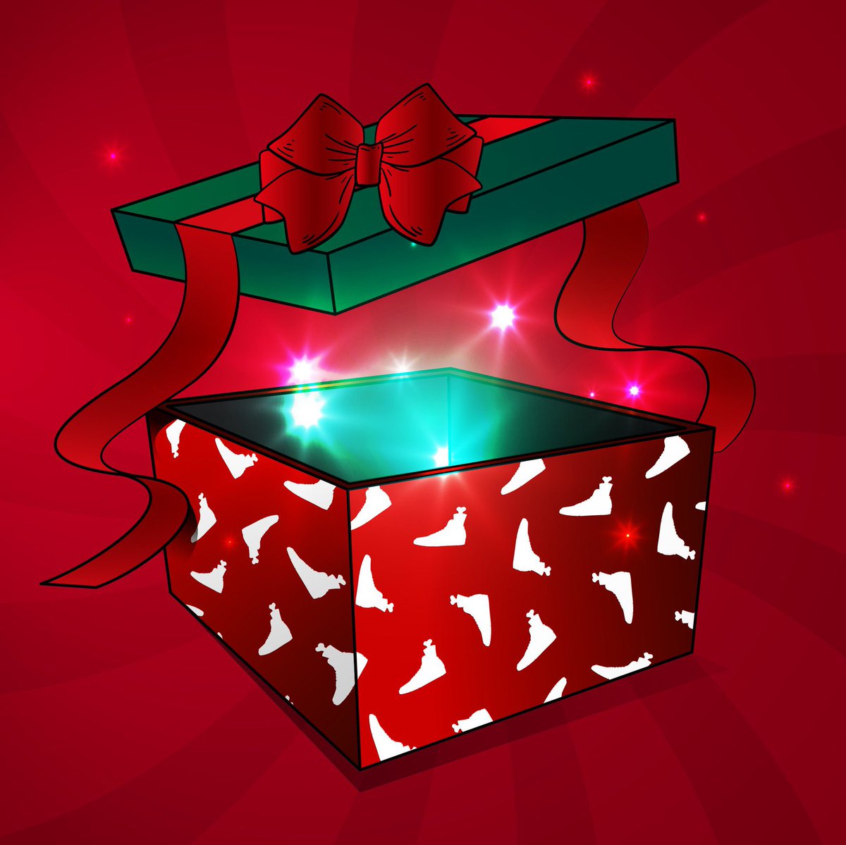 Cypherkicks's tweet photo. To celebrate our Holiday Event we are giving away ONE Holiday Box! Holiday Box NFTs will guarantee 6 FREE NFTs airdropped on Christmas Day and NYE! 

To participate:

1. Follow @Cypherkicks 
2. RT this Tweet
3. Tag 2 friends 

#cnft #Cardano https://t.co/6nzbo4s3gu