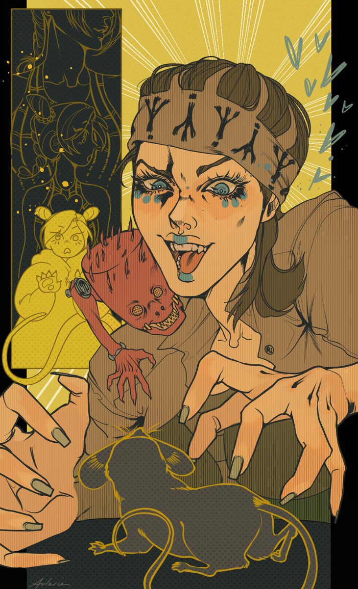 Avlerie's tweet photo. Stone Ocean Villain Run 2: Guess

The true star of Stone Ocean https://t.co/KimP7YAsB0