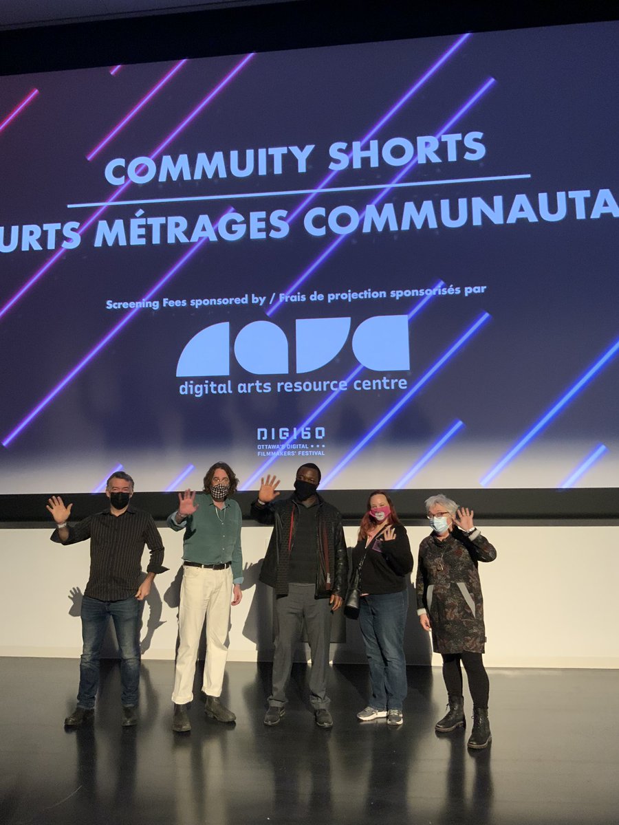 Congratulations to our community short filmmakers! 

Félicitation aux cinéastes des courts métrage communaitaire!