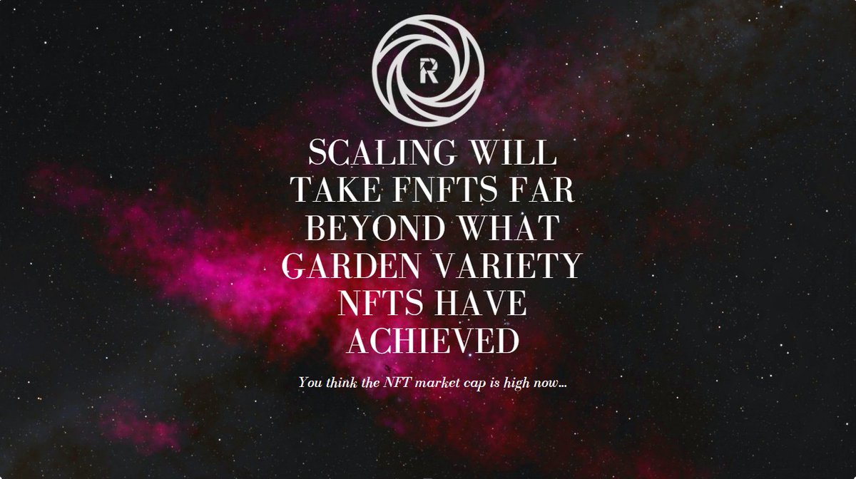 You think the NFT market cap is high now...