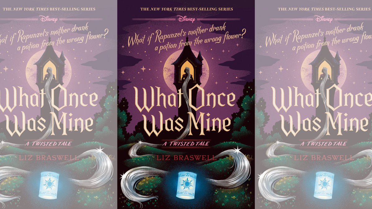 girlslifemag's tweet photo. What if Rapunzel’s mother drank a potion from the wrong flower? In this twist on the fan-favorite fairy tale, Rapunzel’s powerful and seemingly dangerous tresses lead her down a new path. WIN #WhatOnceWasMine here: https://t.co/RoDz9ayCy7 https://t.co/D1JErdBU14