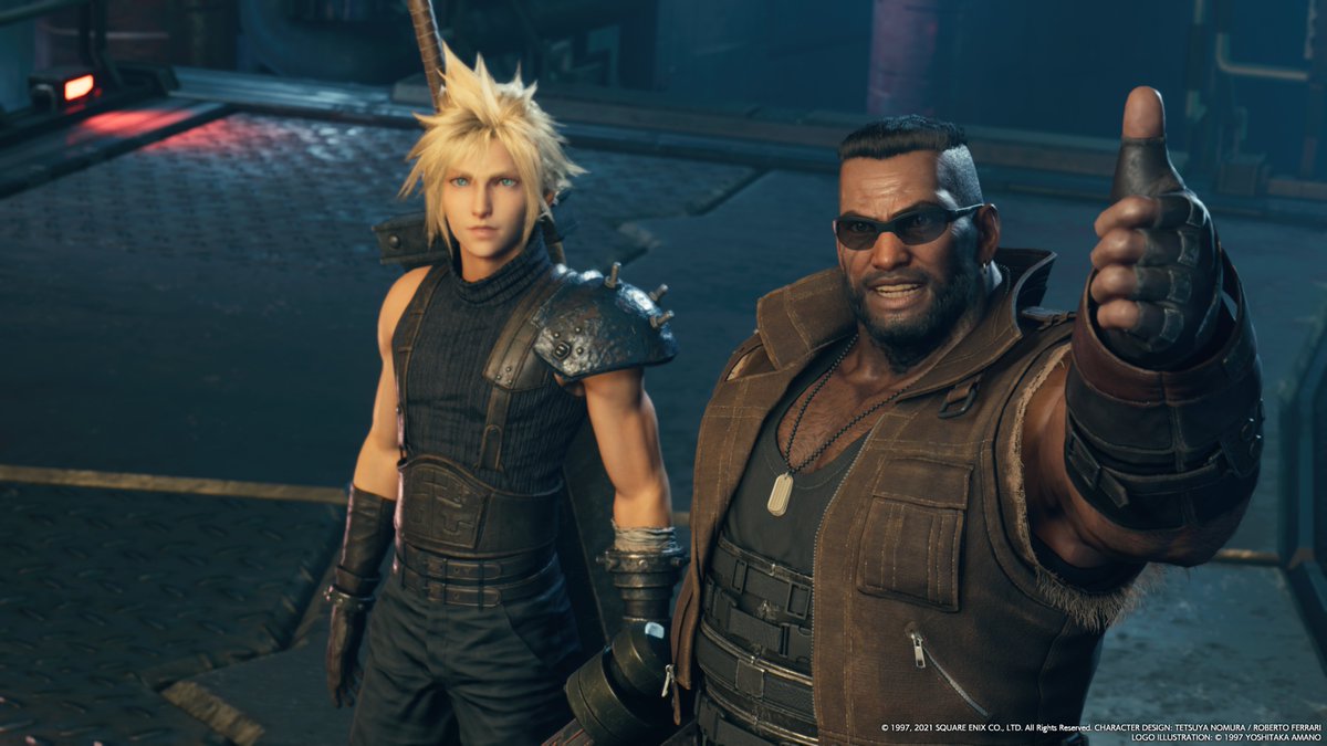 Zayana973's tweet photo. 💥#barretweek2021 Day 3: (Boisterous) Laughter
Hearing Barret's laughter motivates me and makes me happy 🥺
#barretweek #FF7Remake #FinalFantasy https://t.co/yEV1ESfriz