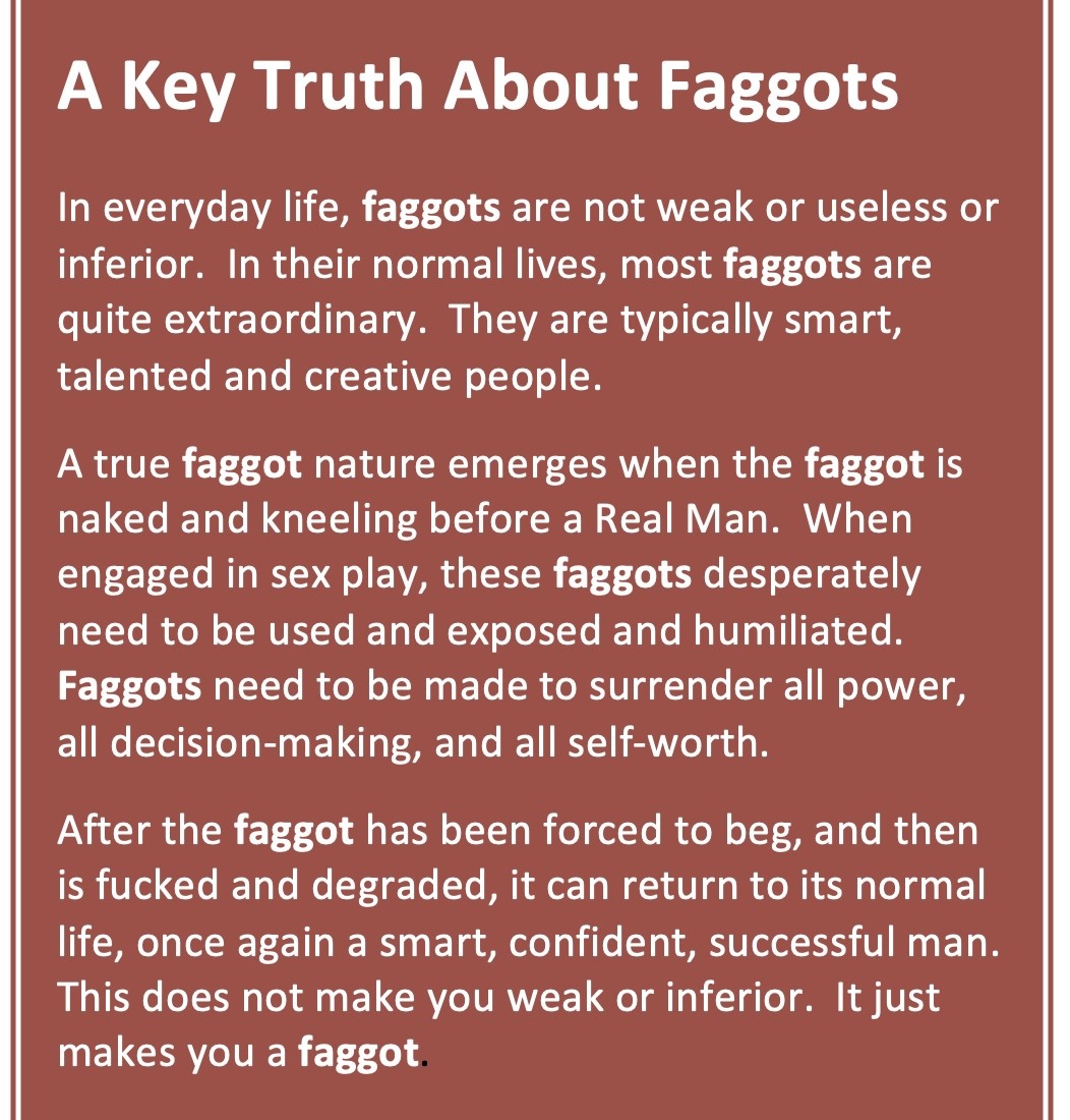 goodfaggotboy's tweet photo. #gay #faggot #fag #queer #cock #SissyHypno #futanari #futa #dick #girl #anime #hentai #shemale #Sissy #SissySlut #sissys #SissyCaptions #sissyass https://t.co/I3r3EnUDjS