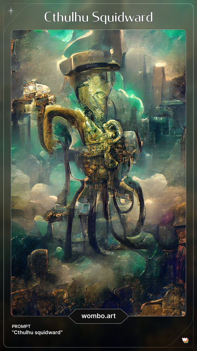 This app is pretty dope. I present: Cthulhu Squidward