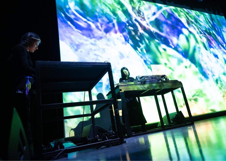 MUTEK_JP's tweet photo. Pictures from yesterday evening, Nocturne 1, 10th December 2021.
📷: Shigeo Gomi https://t.co/T8EK2Q4OcH