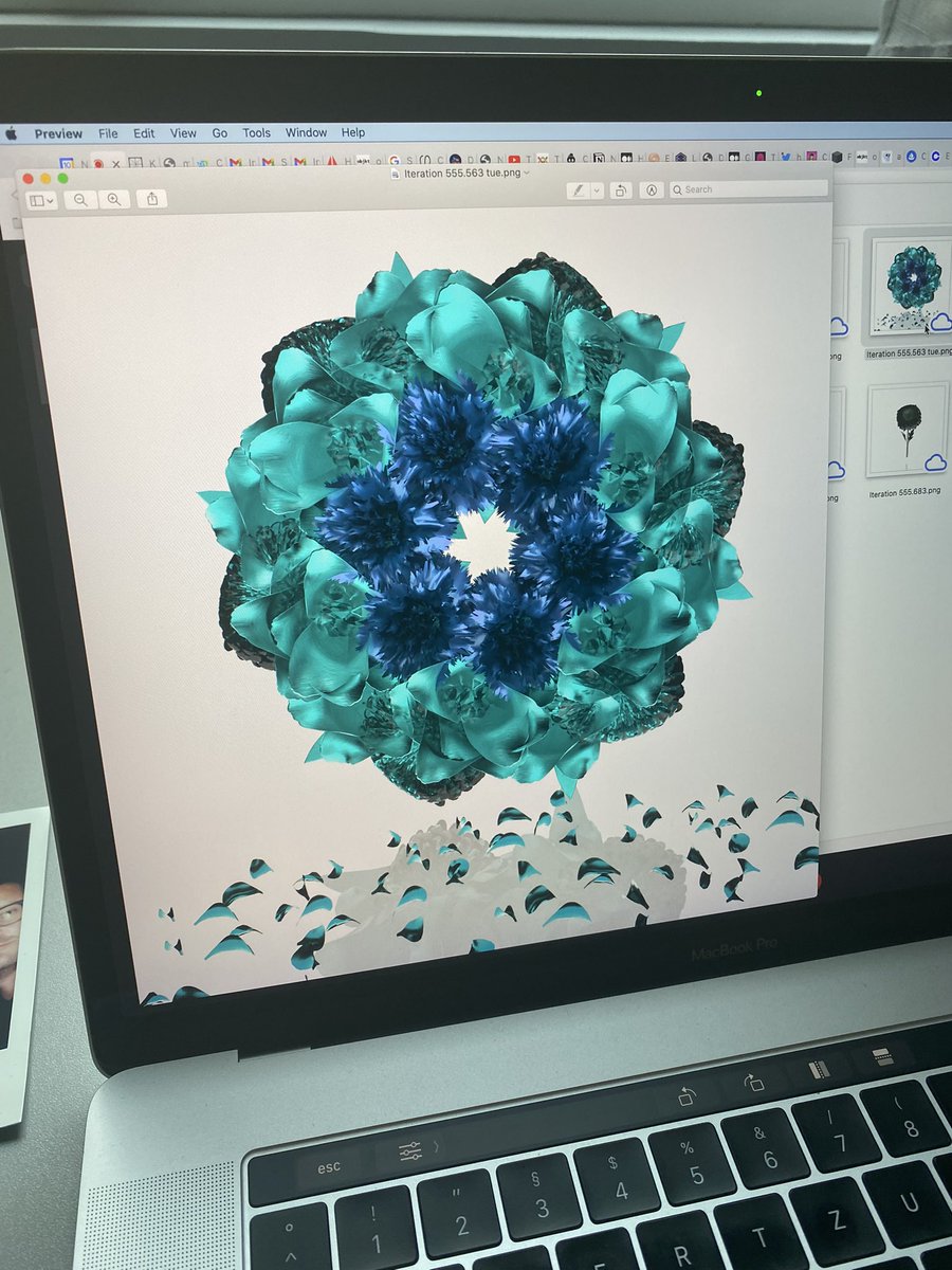 sneak peek at some of the floral layerz for the project. Have you claimed your seed 🌱 #mintdate coming soon #decnftdrops #meadowverse