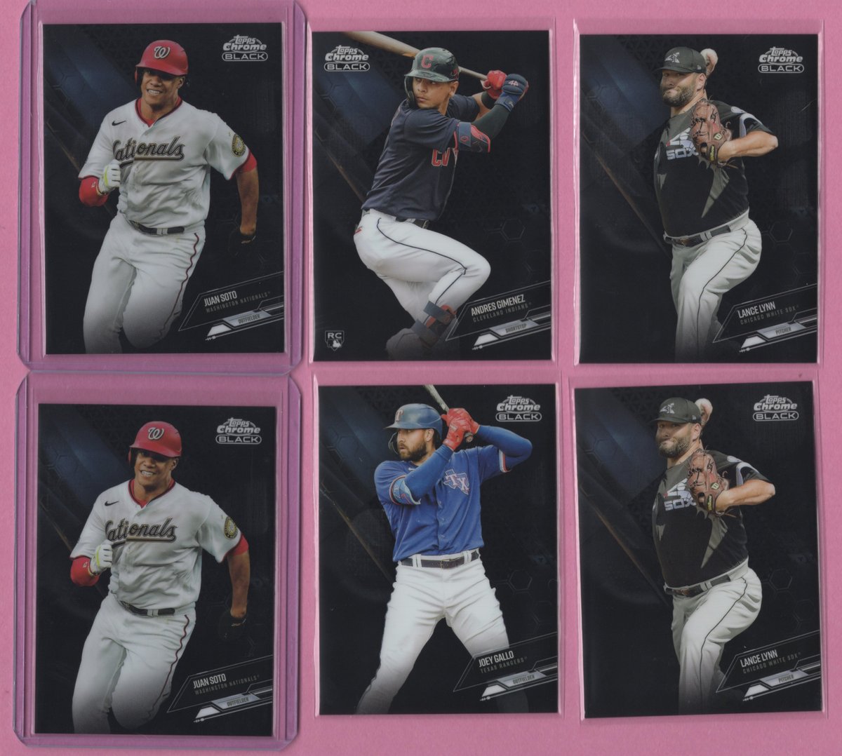 2000doubles's tweet image. 3 Boxes of 2021 Topps Chrome Black and hit 2 duplicates on the 6 base. Where is the Quality Control Topps, lol?
#Topps #BaseballCards #thehobby
