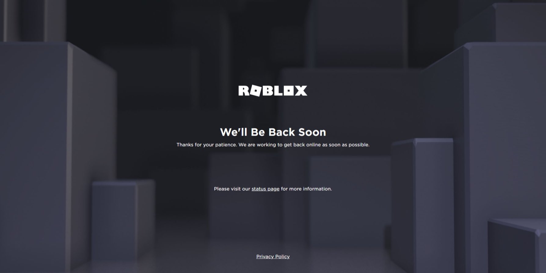 Como entrar no roblox em manutenção, tem como?