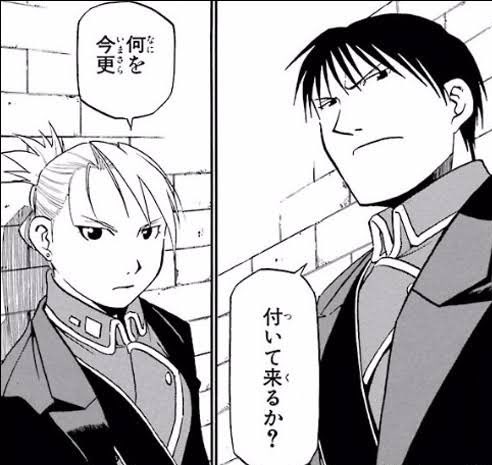 仮にプロポーズする時もこのセリフ言いそうだよなロイアイ 