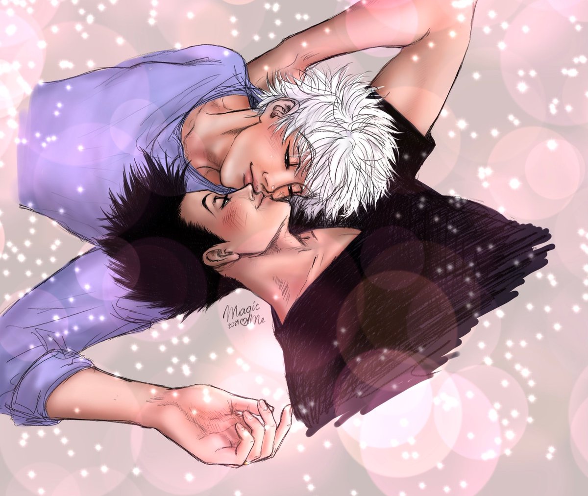 Magicmeprosfw's tweet image. #hxh #hunterxhunter #killugon #gon #gonfreecss #killua #killuazoldyck
