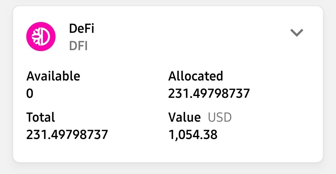 Organonfire's tweet image. My #CakeDefi #investment is #payingoff!! 💎🎂💎
I #invested approx $468 🤷‍♂️ and started out with about 220 $DFI #tokens. 
I'm really #loving the fact that my #money is #working even #inmysleep.