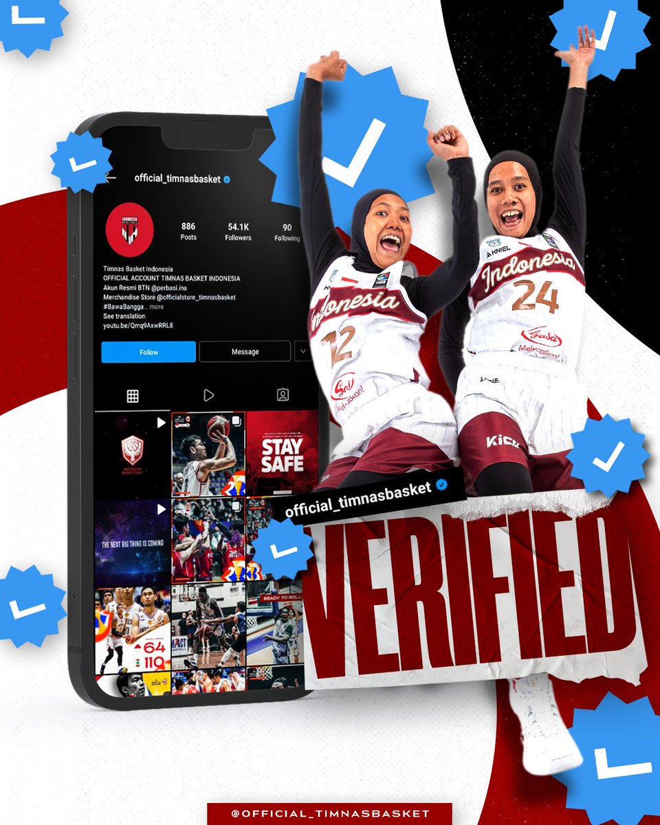 Yashh! Contreng biruuuu~

Terima kasih Perbasi @perbasi_ina dan semua teman-teman pecinta Tim Nasional Bola Basket Indonesia. 

📸 <a href="/yoga/">@yoga</a>.frame 
#BawaBangga #TimnasBasket #Perbasi #verified