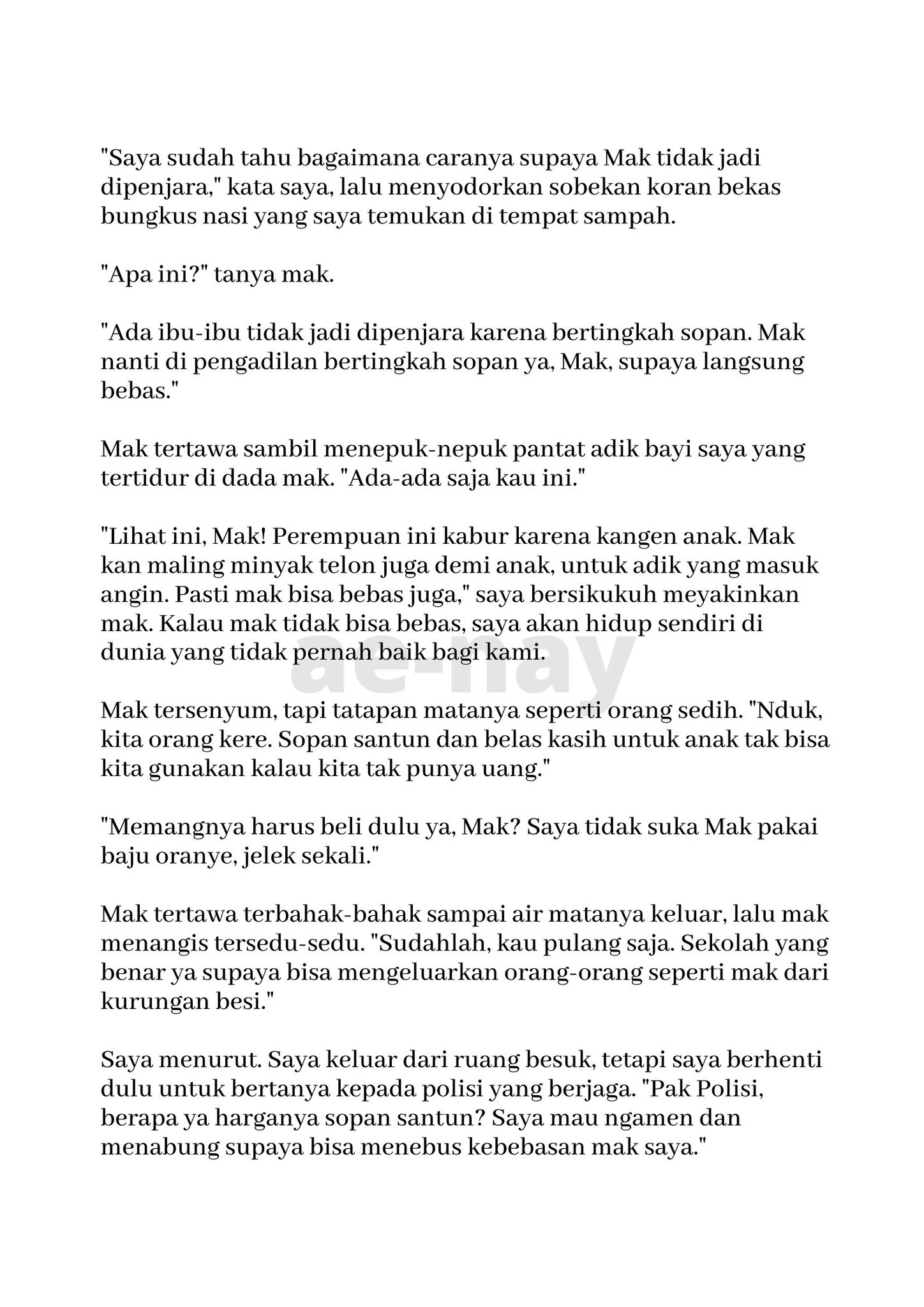 ainay on Twitter: "6. Berapa ya harganya sopan santun? Saya mau