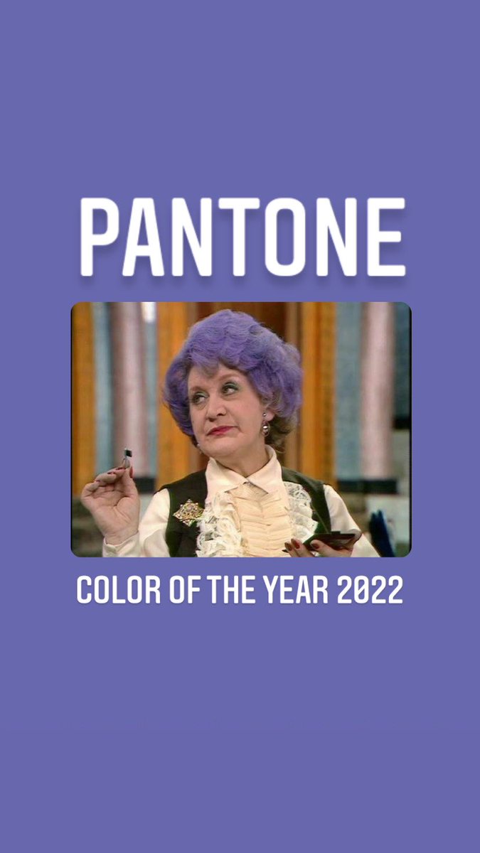 afehrrose's tweet photo. This deserves wider play than just an instastory. #areyoubeingserved #coloroftheyear2022 https://t.co/UDEfKf1Ruo