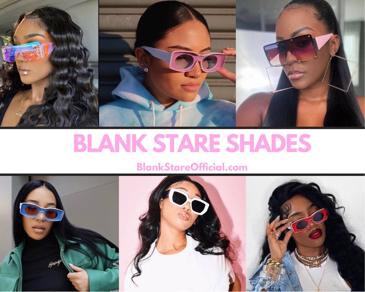 iSnatchHoes's tweet image. Need Shades✨ @ShopBlankStare #BlackOwnedBusiness 

BlankStareOfficial.com