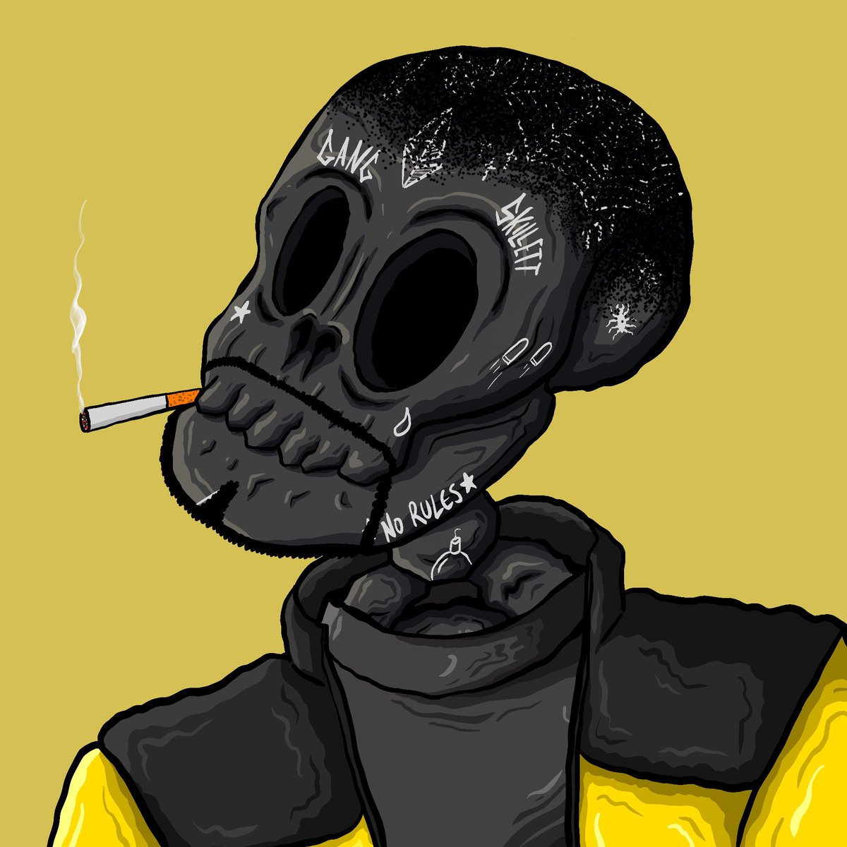 Gas is pretty low 

Time to grab a Skillett and join our gang 🔥

SkillettGang.io 

(A lot of rare to discover, only 92/1000 minted, be early) 

Big program for 2022, get ready 💀

#NFT #NFTs