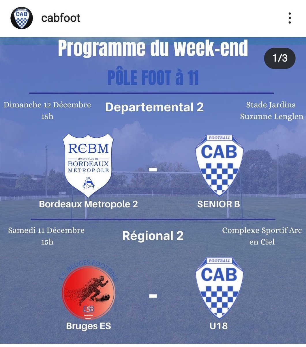 FlorianDarcos's tweet photo. @Villedebegles Ville Sportive 🏉⚽️🏐
https://t.co/osUP0K6r4k

Quelle fin de semaine! En plus de tout le reste🏀🥋... soutenez du @CABCLRUGBY , du @AspomBegles , @CAB_Hand du @cab_football ...

Quelques programmes trouvés! Jetez un œil.

Bravo aux clubs, associations et sportifs. https://t.co/TbyTgR2aWE