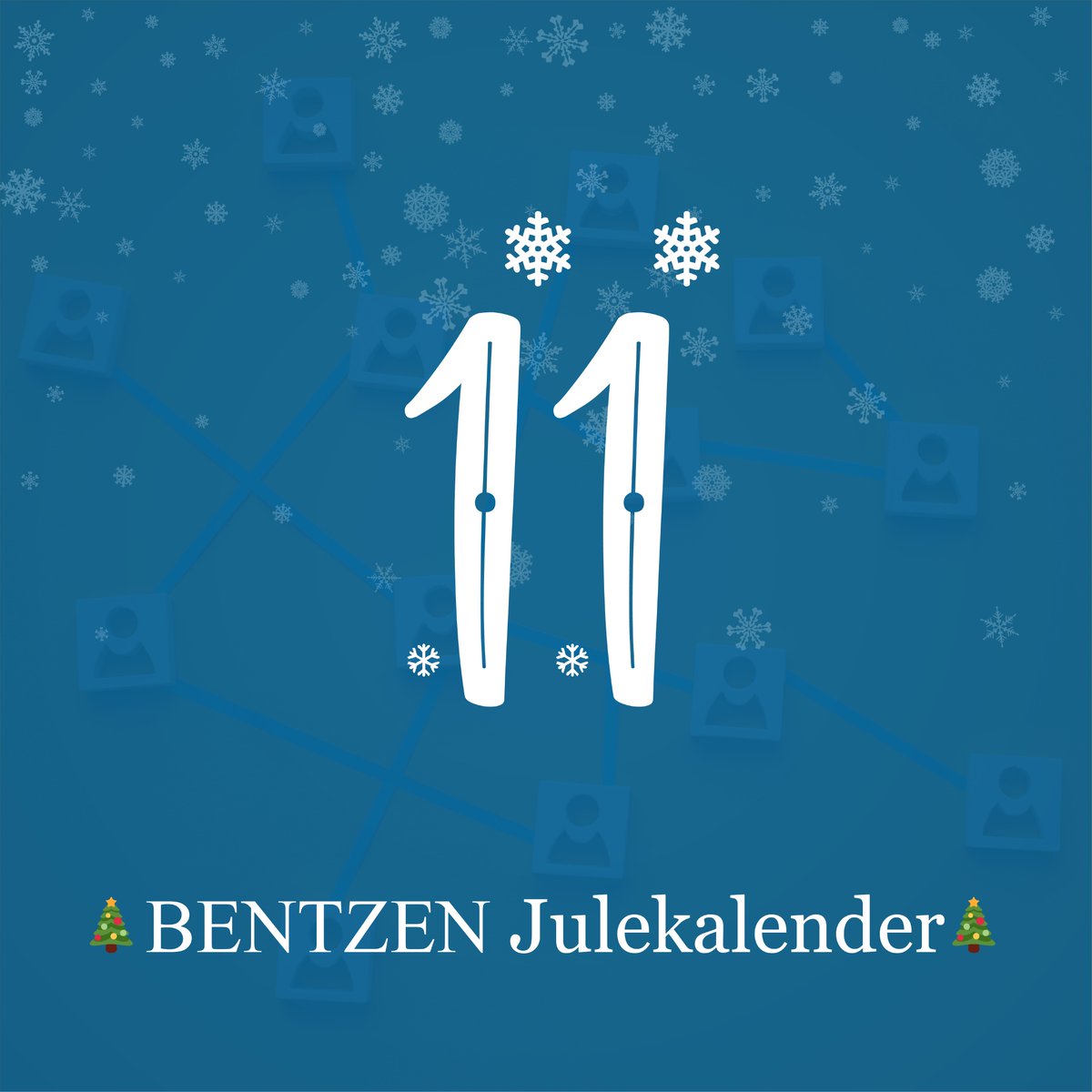 👉 “Jeg kan bedre li’ den blå farve” 👈

Det føles bare rigtigt.

🌲BENTZEN Julekalender 11. dec.🌲

#Julekalender #Digital