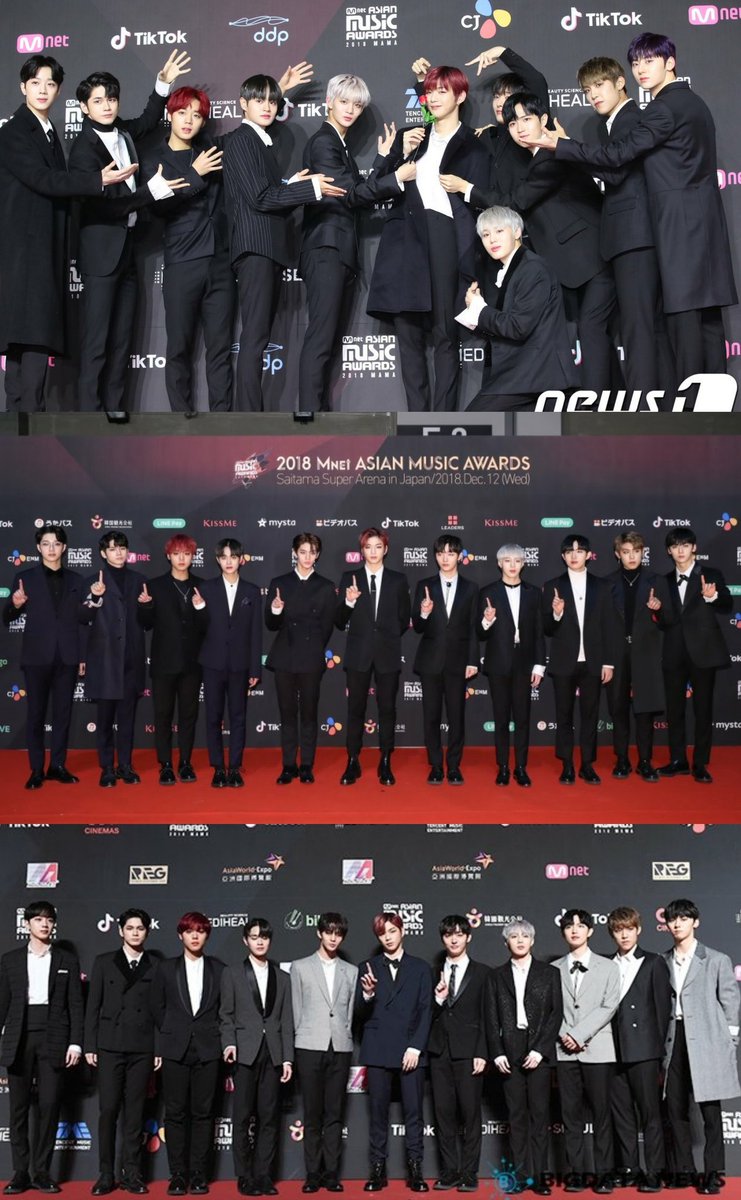 sparrowoojiniee's tweet photo. WANNA ONE's RED CARPET THROUGHOUT THEIR MAMA JOURNEY

2017 MAMA Vietnam
2017 MAMA Japan
2017 MAMA Hongkong
2018 MAMA Korea
2018 MAMA Japan
2018 MAMA Hongkong

if only mn+t didn't messed up yesterday...
#워너원 #WANNAONE https://t.co/kBaD8EFBwb