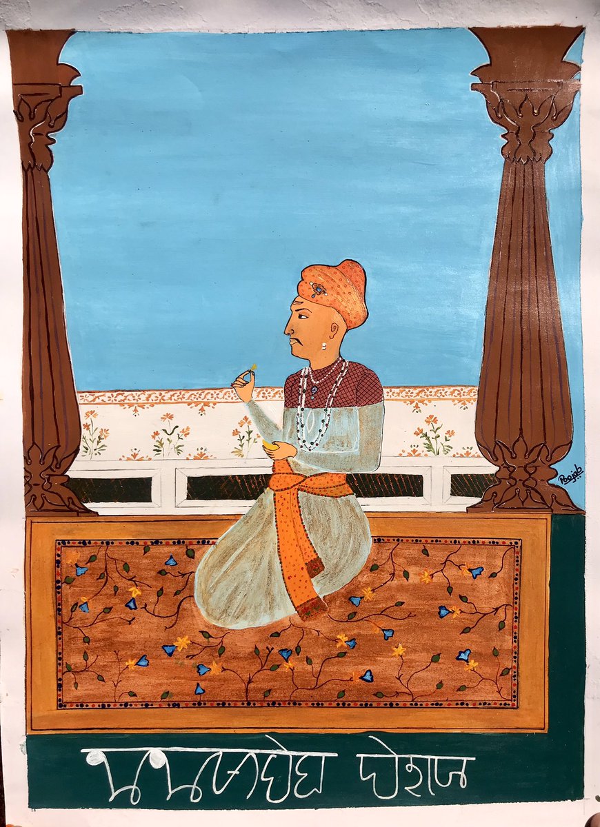 AjaatShatrruu's tweet photo. A tribute to Shrimant Peshwa Nanasaheb by @buddhist_hindu🔥
Great Art Pooja! Do follow this handle for such amazing stuff.
#SaturdayFollow https://t.co/lcYLBzSsmV