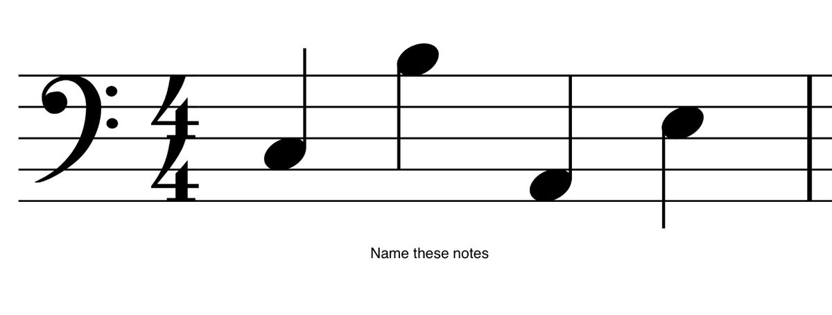 BachDmc's tweet image. #notereading question#84