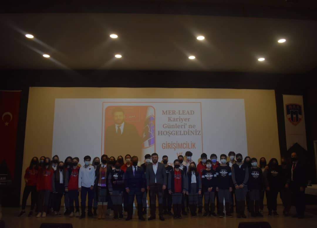 MER KARİYER GÜNLERİ…
MER Okulları Kurucusu  Sayın Dr. Emre MERMER, bugün Manisa Kampüsümüzdeydi✔️
  Lise ve 8.Sınıf Öğrencilerimize Kariyer Günleri Kapsamında Girişimcilik ve Ekonomi konusunda seminer veren Kurucumuza teşekkür eder Çalışmalarında başarılarının devamını dileriz