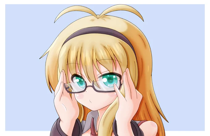 メガネをかけたマキちゃんって出来る女教師ってイメージありますね♪
……ありません?同志求む!!
#弦巻マキ #ツルマキマキ 