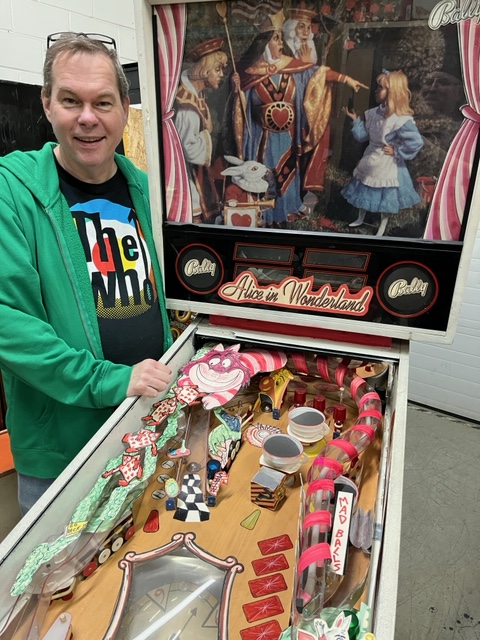 PinballProfile's tweet photo. NEW! Ep. 326: Michael Hanley &amp; Shane Jackson
Two avid pinball collectors in Mississauga, Ont. Hear about Alice In Wonderland prototype pre-Zidware, The Church of the Silverball, Maple Pinball, &amp; https://t.co/DRUooAvKZy

https://t.co/mjRjSq7zxg (more pics!)

IG @pinballprofile https://t.co/uD5HKBjA1o