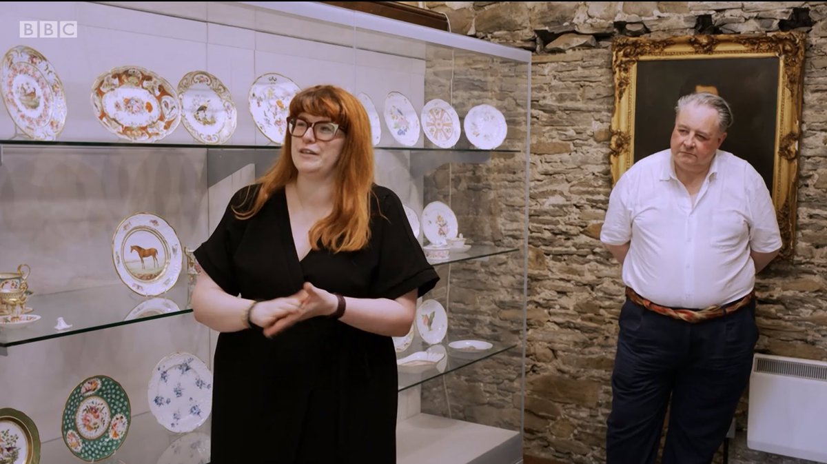 Who saw us on Celebrity Antiques Road Trip last night? It was great to host celebrity quizzer Jenny ‘The Vixen’ Ryan and antiques expert  Steven Moore at Nantgarw China Works. If you missed it catch up here https://t.co/oqOz3mDgGJ

#antiquesroadtrip #nantgarw #welshmuseum https://t.co/PeRVNGHqK5