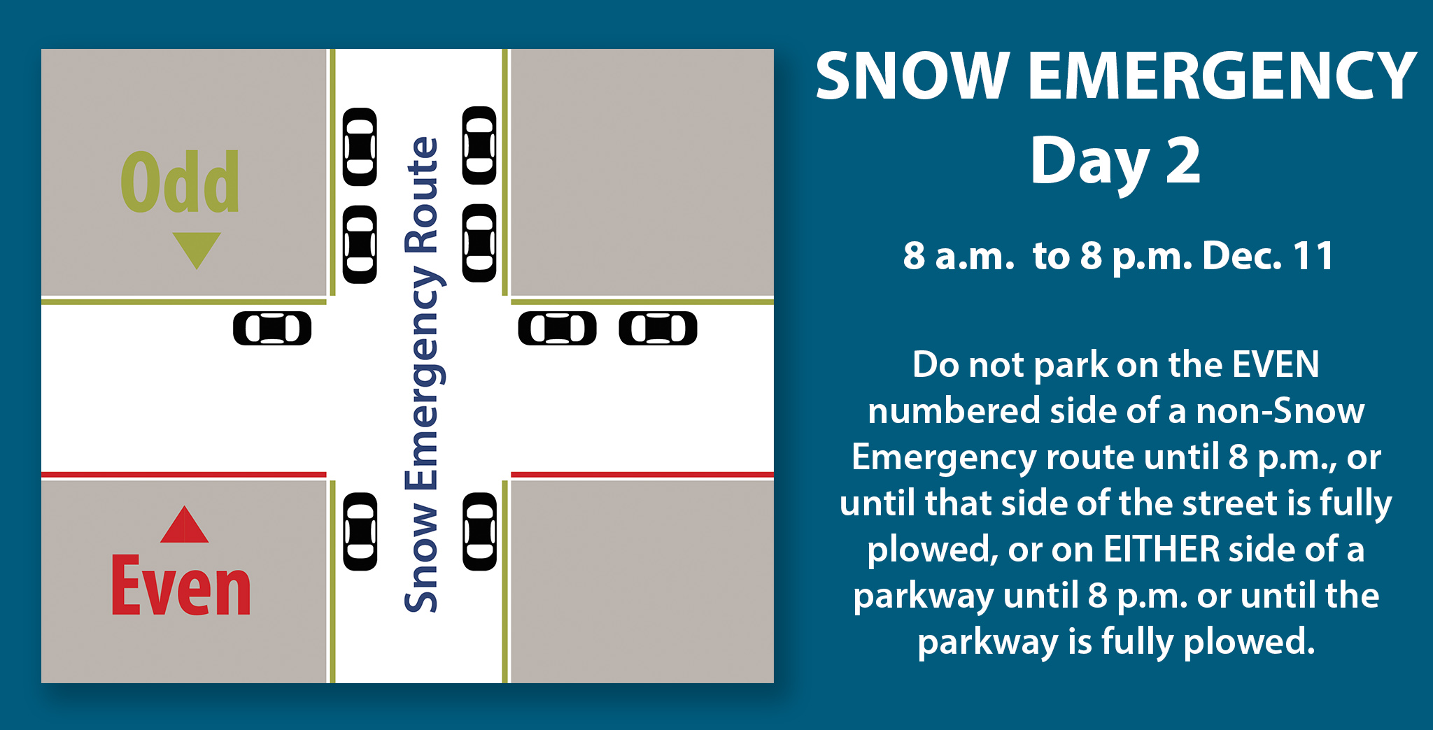 Minneapolis Snow Emergency Parking Map Minneapolis Snow Emergency On Twitter: "Day 2 Snow Emergency Rules Are Now  In Effect Until 8 P.m. Today, Dec. 11. Do Not Park On The Even Side Of Non-Snow  Emergency Routes, Or
